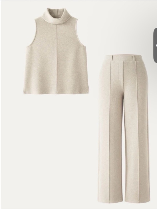 OGL Tops - OGL NWT Fuzz Luxe Top and Wide-Leg Pants Set